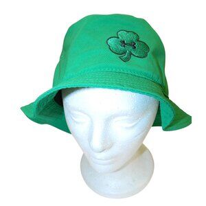Under Armour Green Clover Bucket Hat Size M/L Lucky Fishing Cap